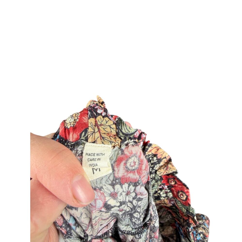 DOEN Sonoma Dress Wildberry Thicket Floral Midi M - Picture 9 of 9